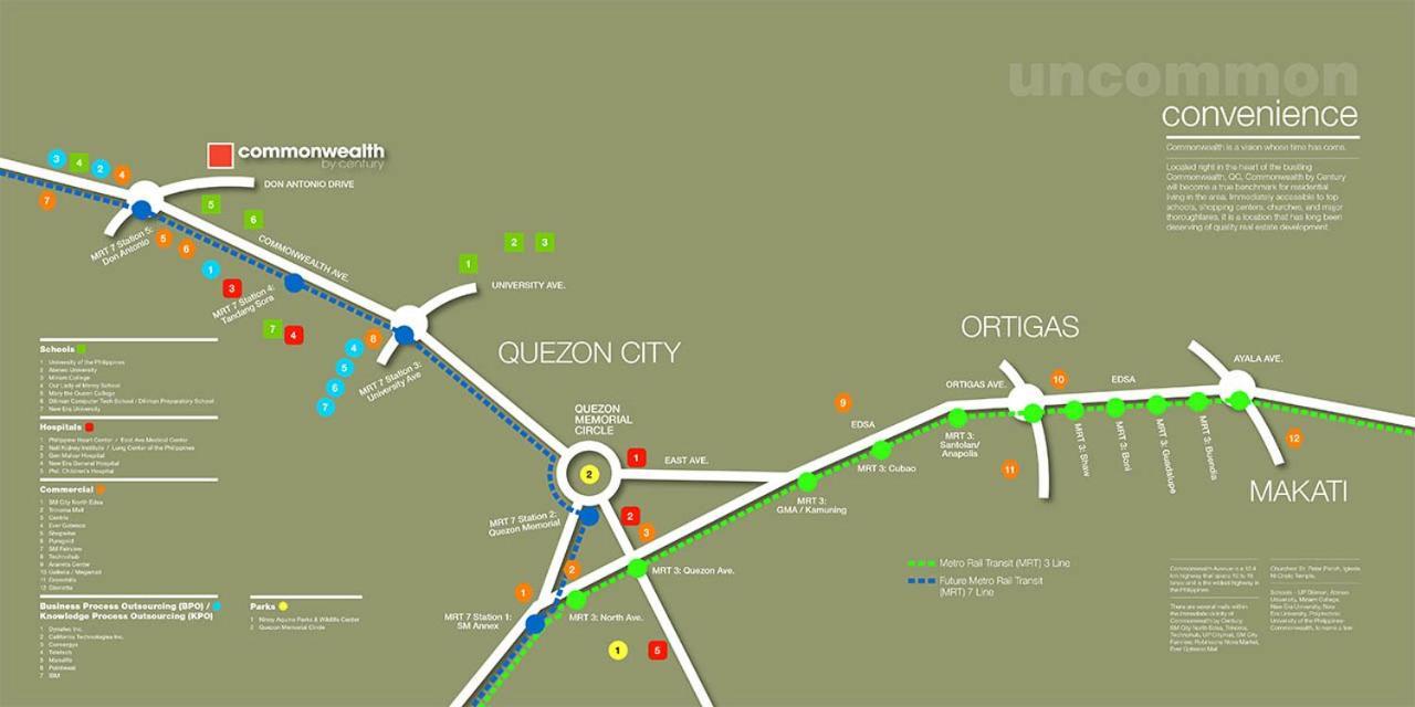 The Residences At Commonwealth By Century Properties Cidade Quezon Exterior foto